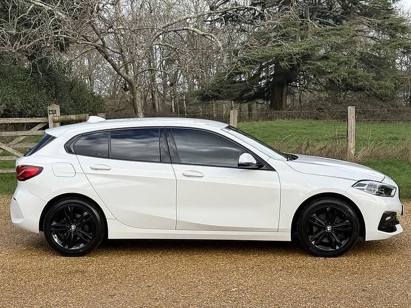 Used BMW 116 Sport Line 2020 White Hatchback