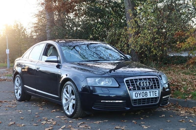 Begagnad Audi A6 Comfort 430 HK (316 kW) 2008 Blå Sedan