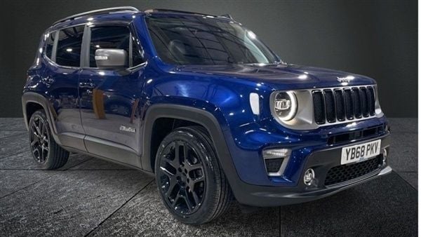 Blue Used 2018 Jeep Renegade Limited SUV | £14,290 (Fair price) - Image 1/1