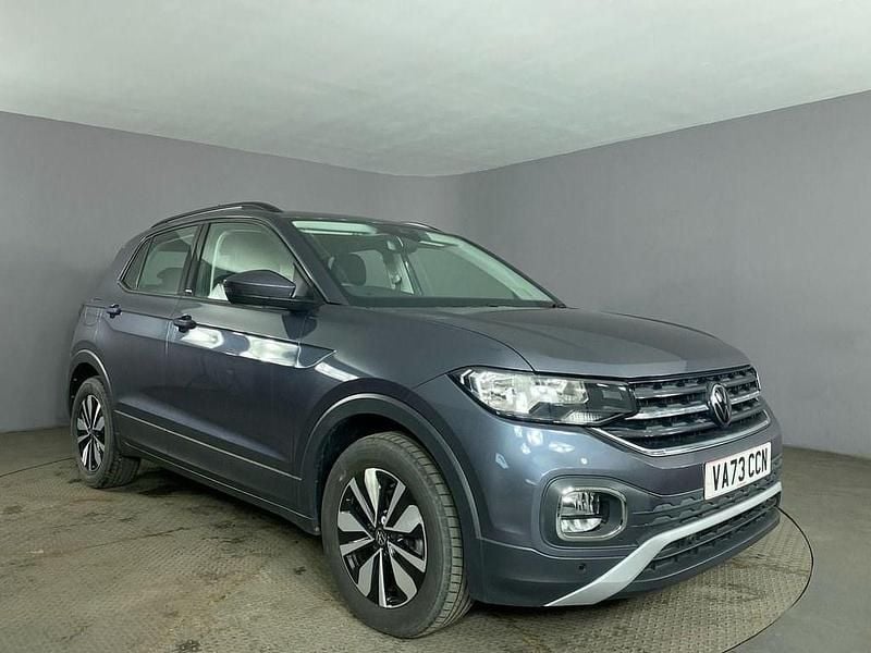 Grey Used 2024 VW T-Cross S SUV | £19,499 (Fair price) - Image 1/4