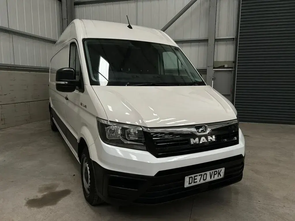 Used MAN TGE 140 HP (102 kW) 2020 White Van