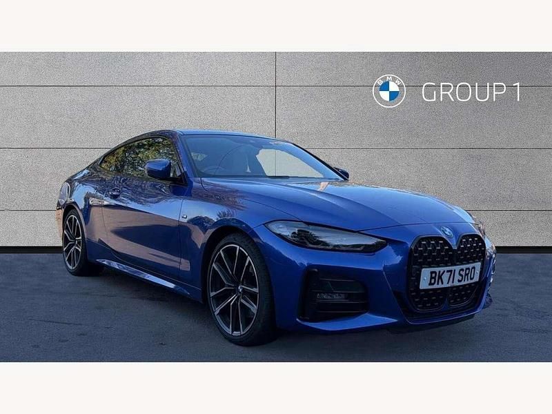 Blue Used 2021 BMW 430 M Sport Coupe | £28,798 - Image 1/4