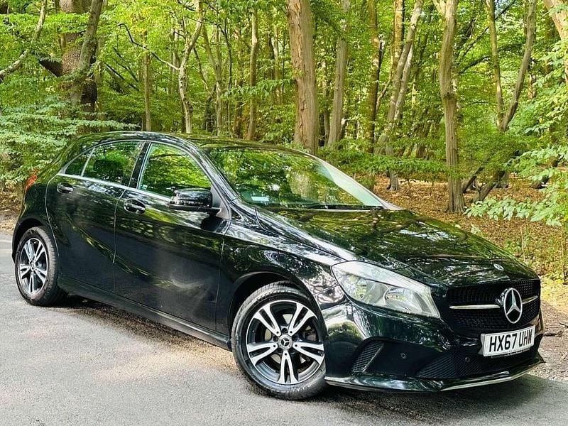 Black Used 2017 Mercedes A180 Executive Hatchback | £9,389 (Fair price) - Image 1/4