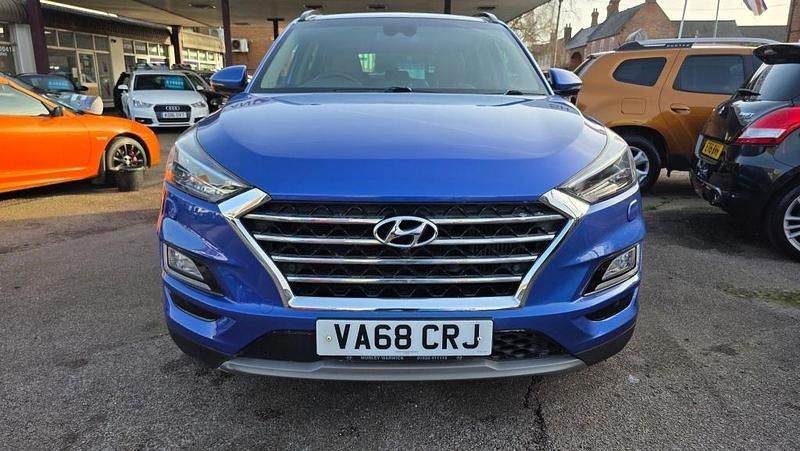 Used Hyundai Tucson Premium SE 2019 Blue SUV