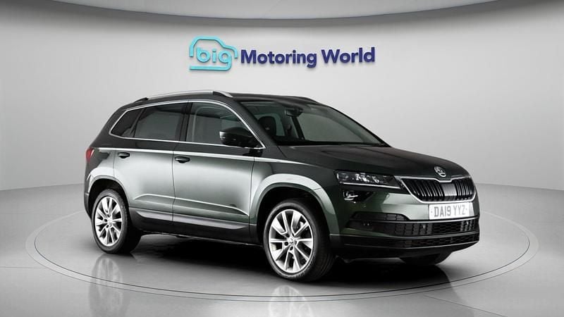 Used Skoda Karoq SE L 150 HP (110 kW) 2019 Green SUV