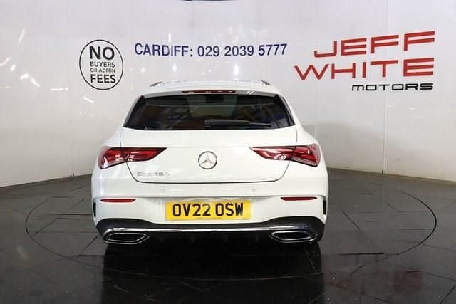 Used Mercedes CLA180 AMG Line Premium 2022 White Sedan