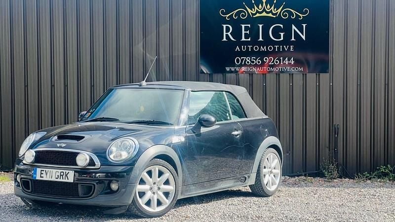 Black Used 2011 Mini Cooper S Cabriolet Cabriolet | £3,990 (Good price) - Image 1/1