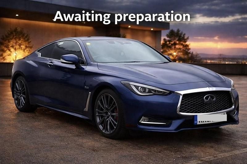 Used Infiniti Q60 Sport Tech 304 HP (223 kW) 2017 Blue Coupe