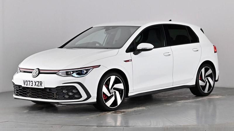 Used VW Golf VIII GTI 245 HP (180 kW) 2023 Pure white Hatchback