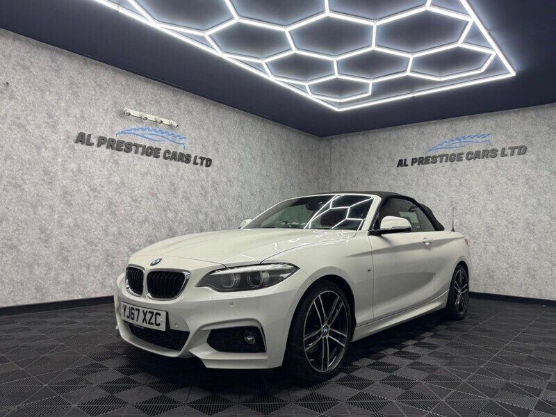 White Used 2017 BMW 225 M Sport Cabriolet | £13,499 (Fair price) - Image 1/4