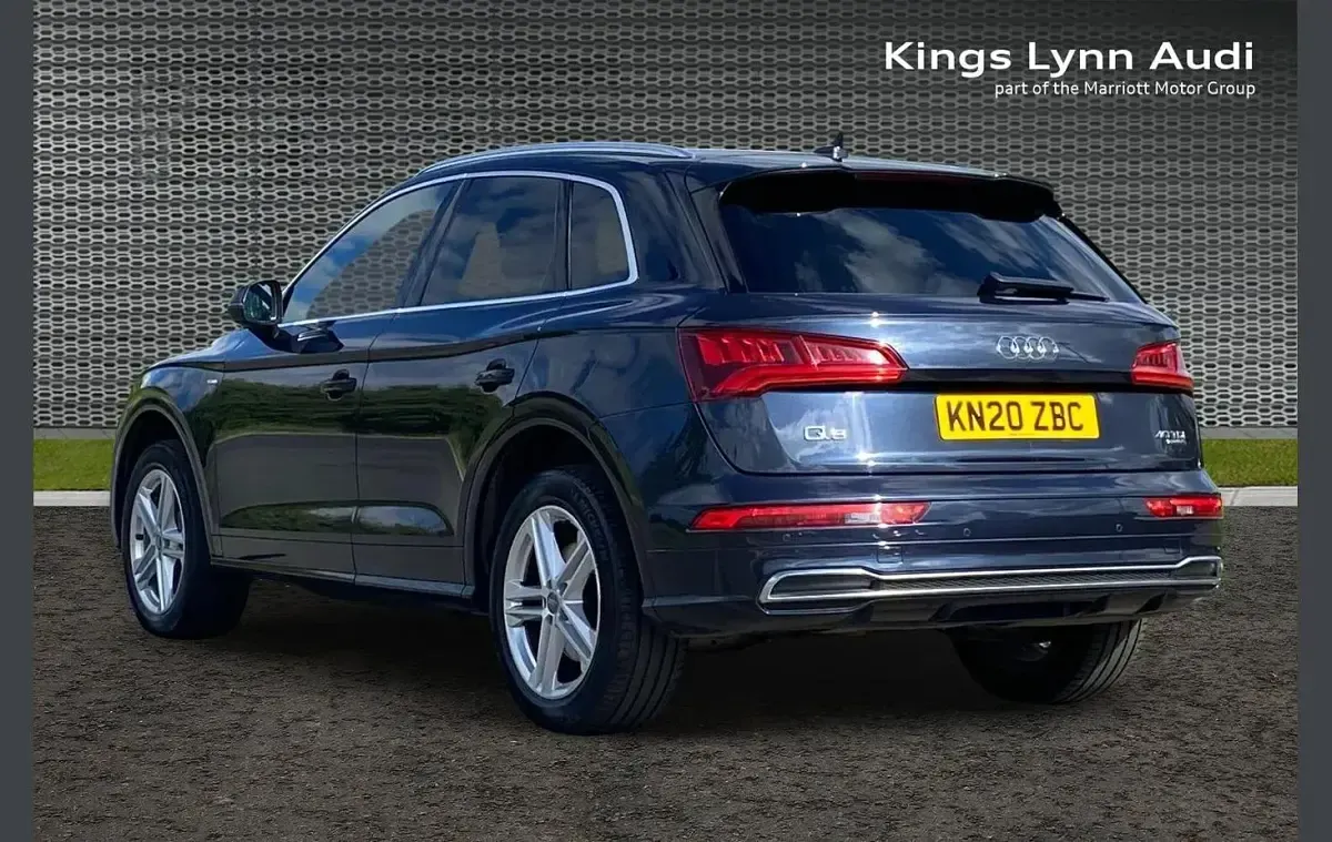 Used Audi Q5 S-Line 187 HP (137 kW) 2020 Blue SUV