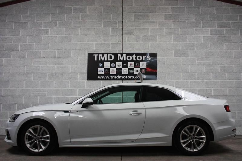Used Audi A5 Sport 190 HP (139 kW) 2018 White Coupe