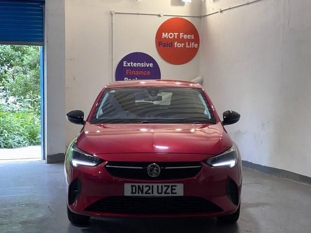 Used Vauxhall Corsa 75 HP (55 kW) 2021 Red Hatchback