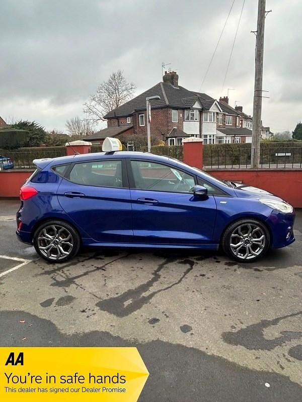 Used Ford Fiesta ST-Line 2018 Blue Hatchback