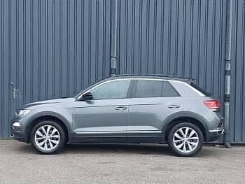 Used VW T-Roc Design 115 HP (84 kW) 2018 Grey SUV