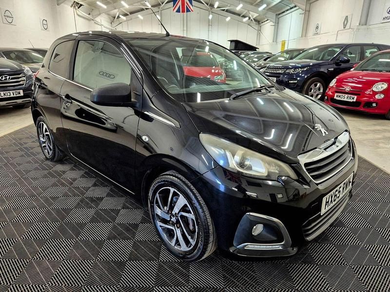 Used Peugeot 108 Allure 82 HP (60 kW) 2015 Black Hatchback