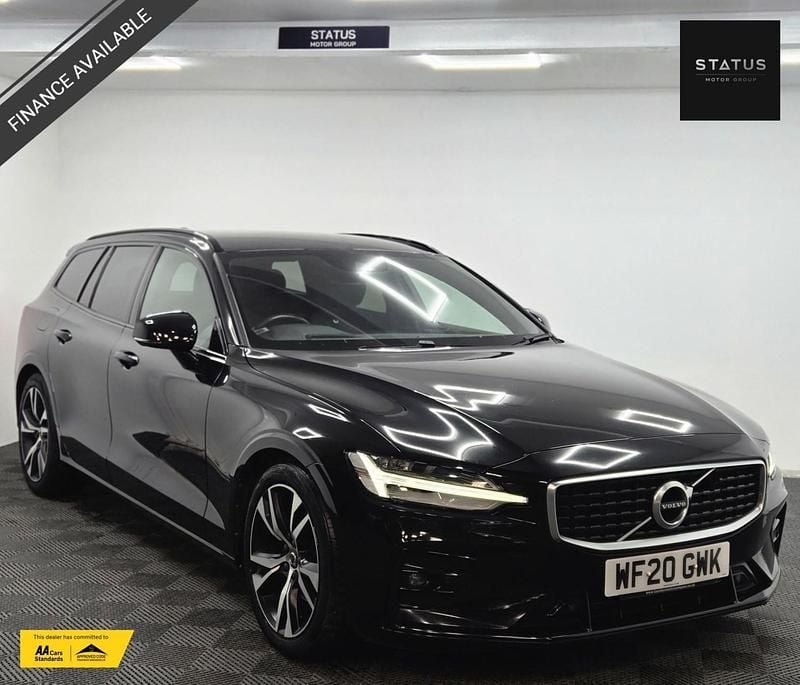 Used Volvo V60 R-Design 190 HP (139 kW) 2020 Black Estate