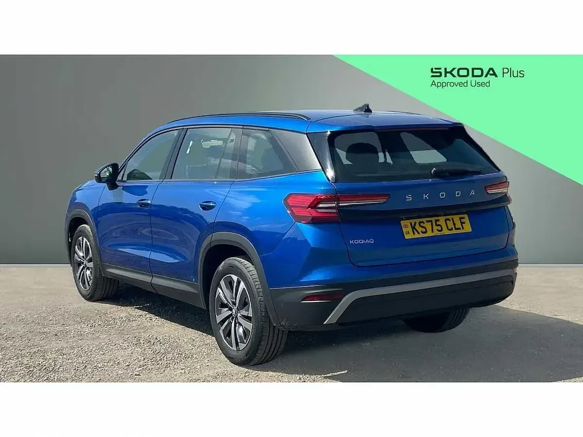 Used Skoda Kodiaq SE 110 HP (80 kW) 2025 Race blue metallic SUV