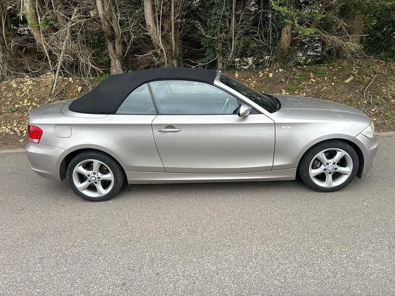 Used BMW 118 Cabriolet 2008 Silver Cabriolet
