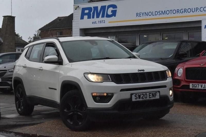 White Used 2020 Jeep Compass Night Eagle SUV | £12,450 (Fair price) - Image 1/1