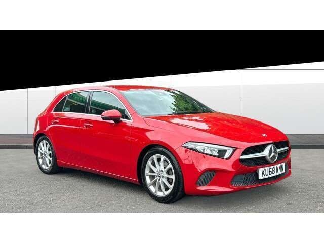 Red Used 2018 Mercedes A200 Hatchback | £13,790 (Good price) - Image 1/4