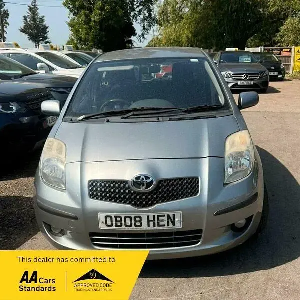Used Toyota Yaris SR 2008 Silver Hatchback
