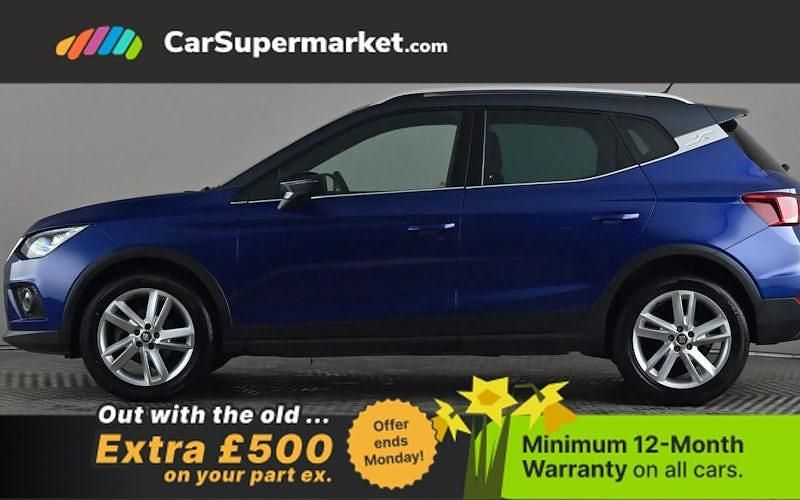 Used Seat Arona FR 110 HP (80 kW) 2021 Blue SUV