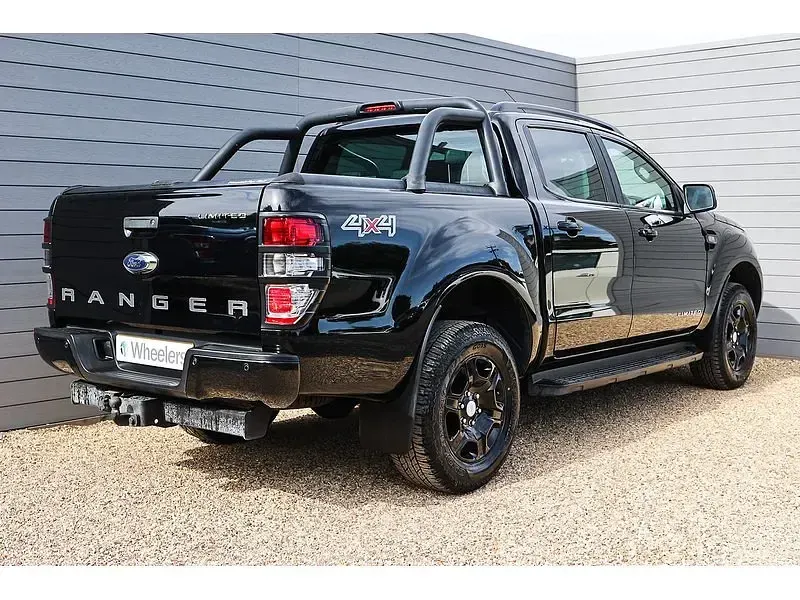 Used Ford Ranger 2018 Black Pickup