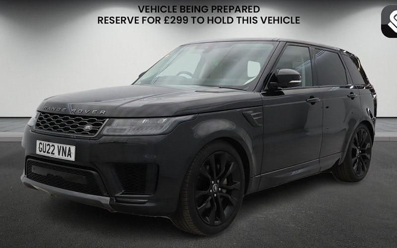 Used Land Rover Range Rover Sport HSE 250 HP (183 kW) 2021 Santorini black SUV