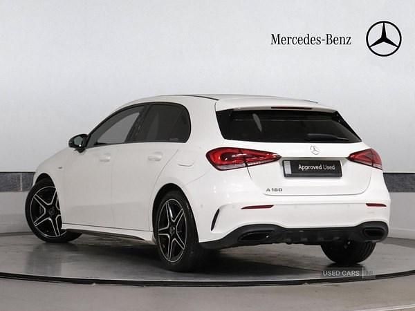 Used Mercedes A180 Executive 136 HP (100 kW) 2022 White Hatchback