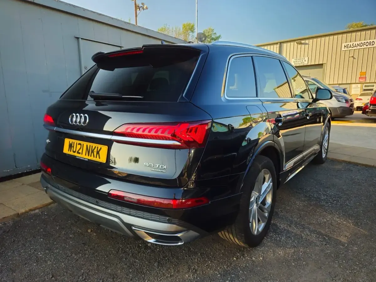 Used Audi Q7 S-Line 286 HP (210 kW) 2021 Black SUV