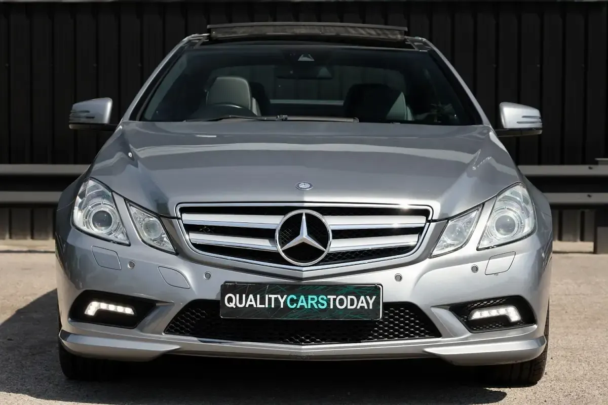 Used Mercedes E350 2011 Silver Coupe