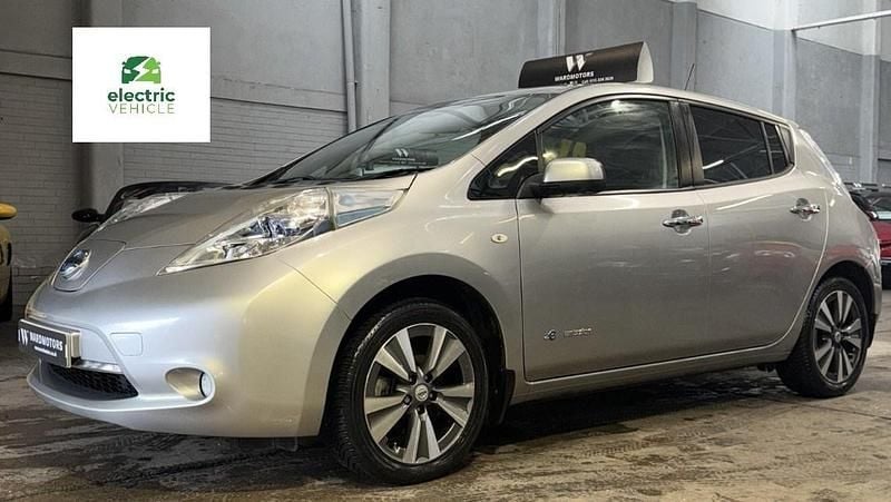 Used Nissan Leaf Tekna 30 kW (41 HP) 2016 Silver Hatchback
