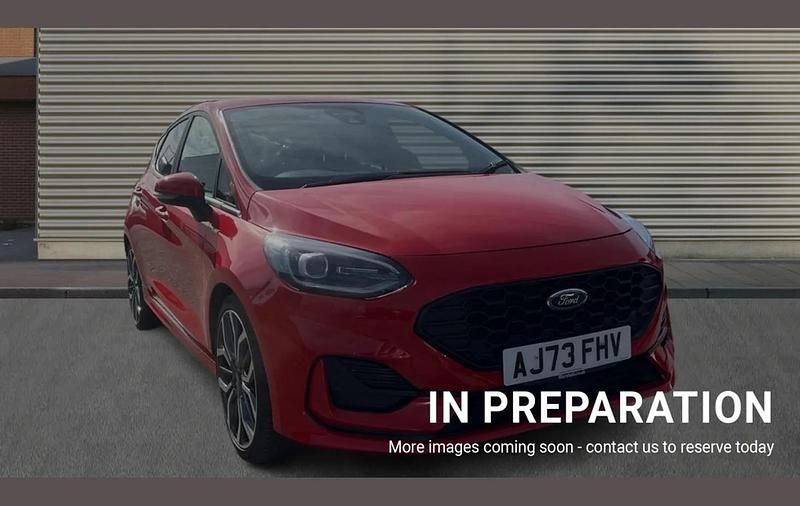Red Used 2023 Ford Fiesta ST-Line X Hatchback | £15,678 (Fair price) - Image 1/4
