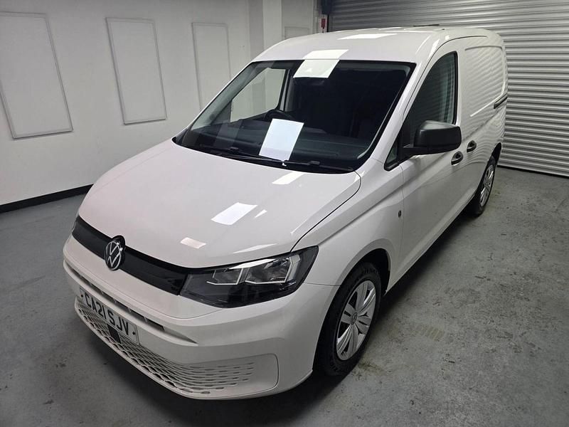 White Used 2021 VW Caddy S MPV | £11,990 (Good price) - Image 1/4