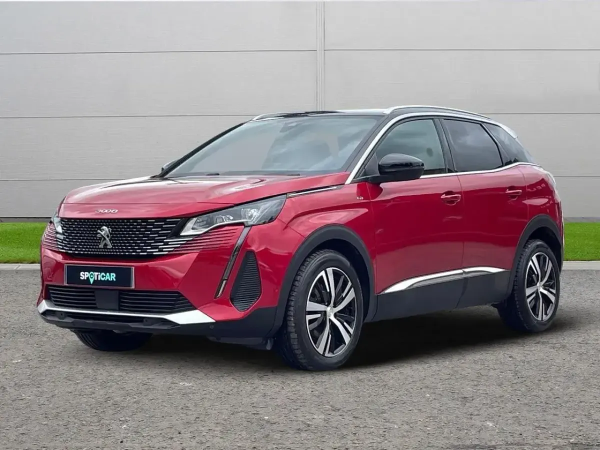 Second-hand Peugeot 3008 GT 129 CP (94 kW) 2021 Roșu SUV