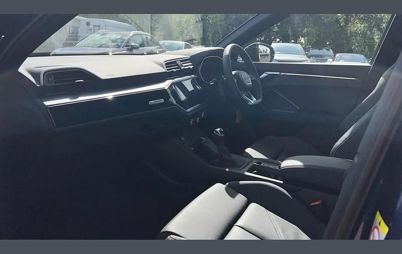 Used Audi Q3 Black Edition 150 HP (110 kW) 2025 Blue SUV