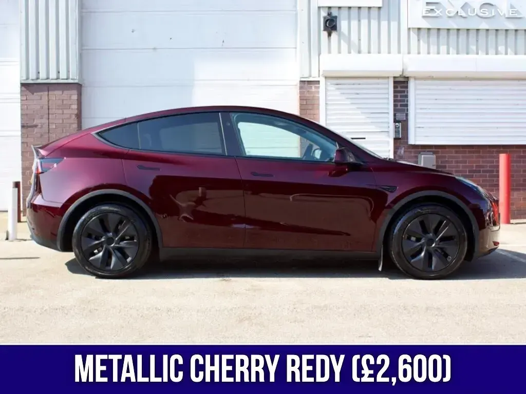 Used Tesla Model Y Long Range RWD 378 kW (514 HP) 2025 Red SUV