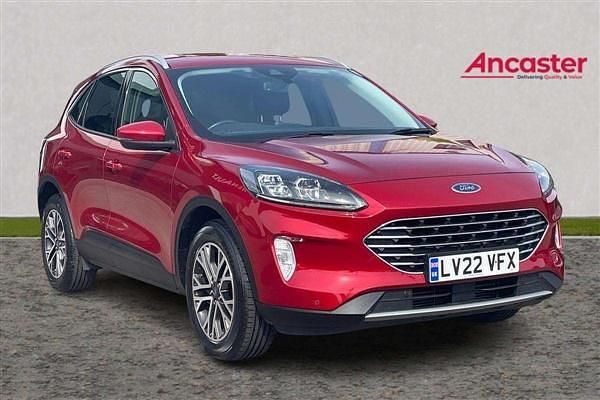 Red Used 2022 Ford Kuga Titanium SUV | £16,395 (Super price) - Image 1/4