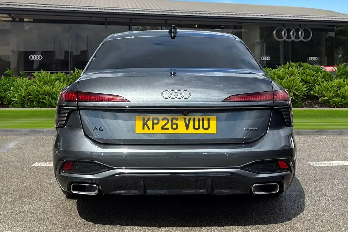 New Audi A6 S-Line 2026 Grey Sedan