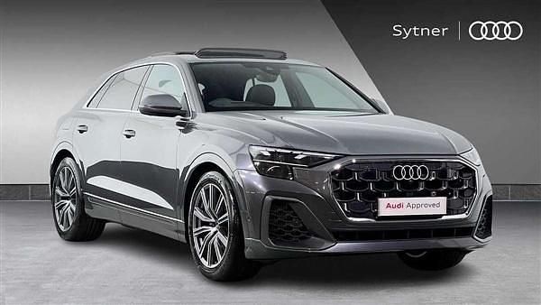 Grey New 2025 Audi Q8 S-Line SUV | £69,750 (Fair price) - Image 1/4