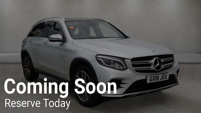 Used Mercedes GLC220 AMG Line Premium 2018 Silver Estate