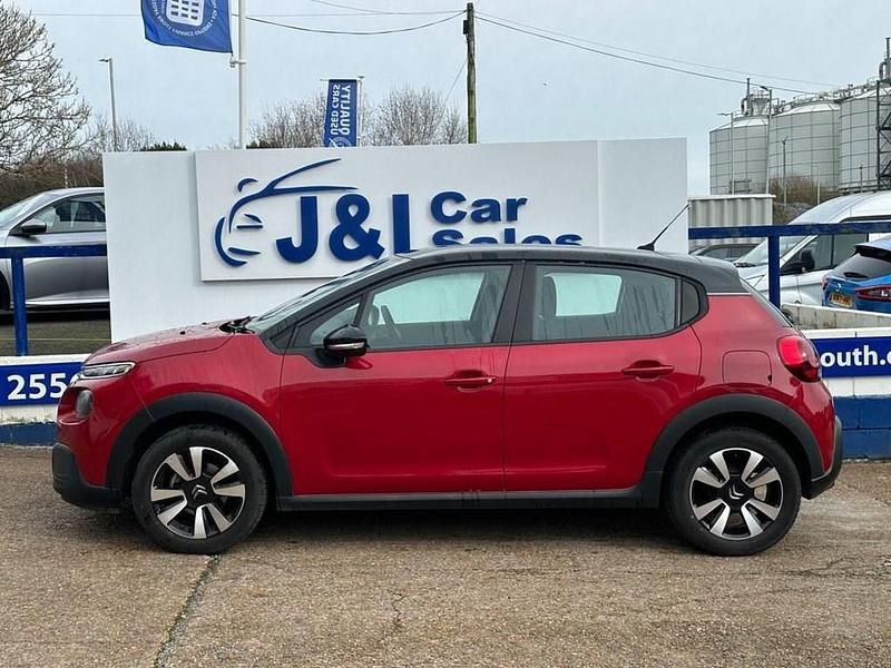 Used Citroën C3 Feel 68 HP (50 kW) 2019 Red Hatchback