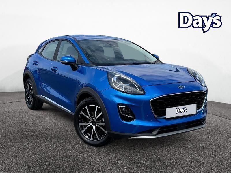Blue Used 2022 Ford Puma Gen-E Titanium SUV | £16,499 (Good price) - Image 1/4