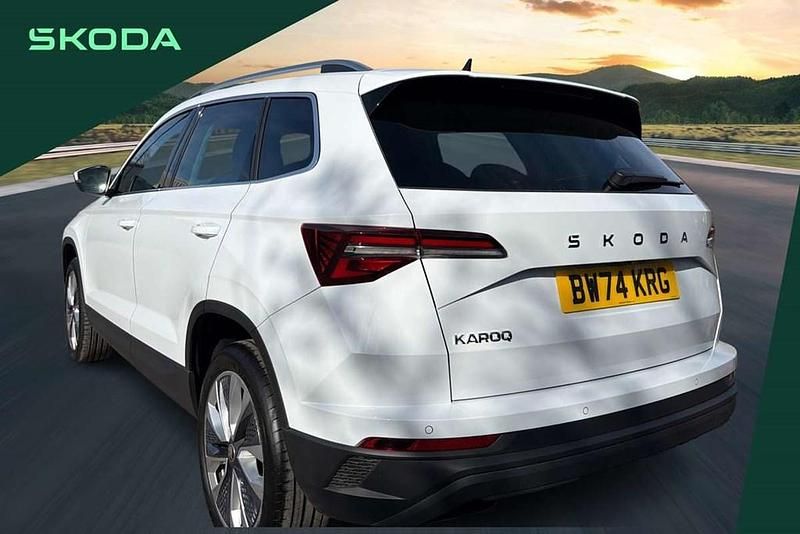 Gebraucht Skoda Karoq SE L 150 PS (110 kW) 2025 Weiß SUV