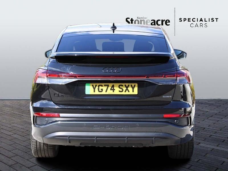 Used Audi Q4 Sportback e-tron Black Edition 250 kW (340 HP) 2024 Black SUV