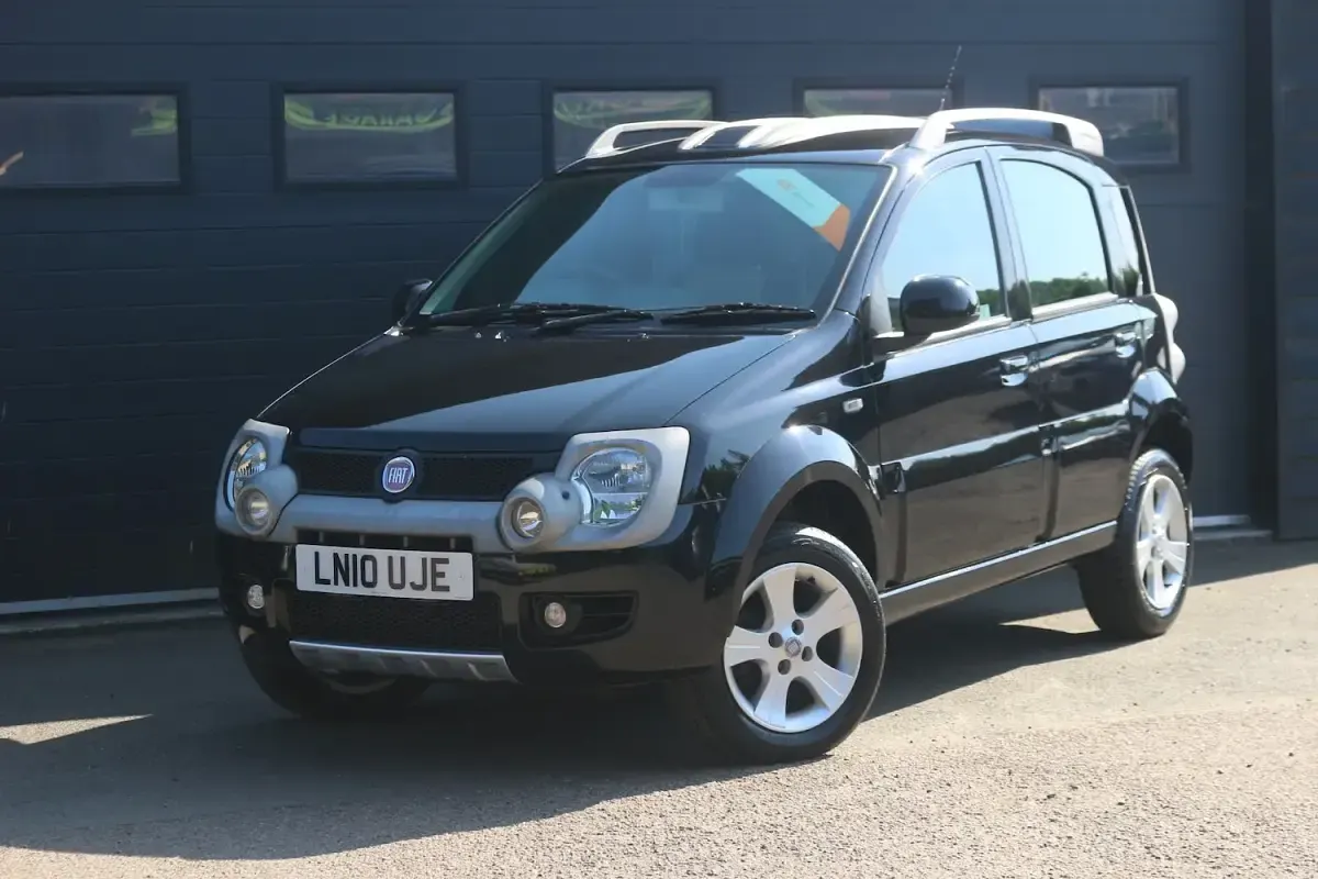 Used Fiat Panda 4x4 Cross 2010 Black Hatchback