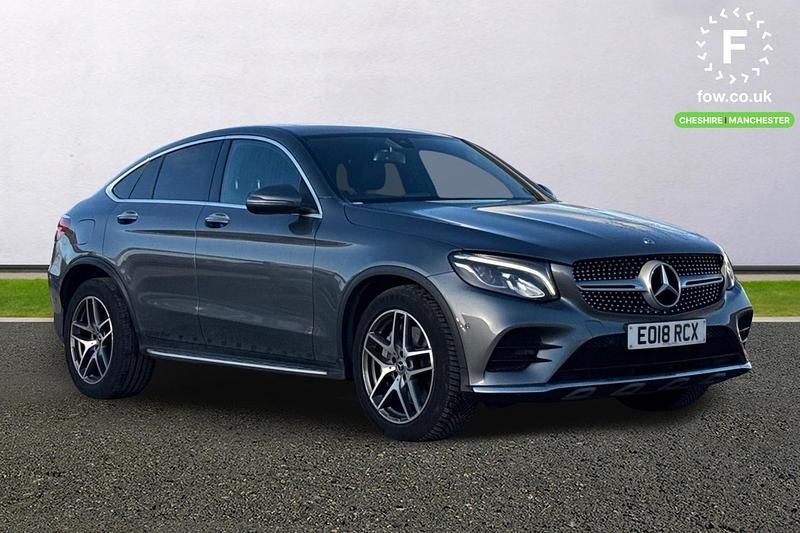 Used Mercedes GLC220 Active 170 HP (125 kW) 2018 Grey Coupe