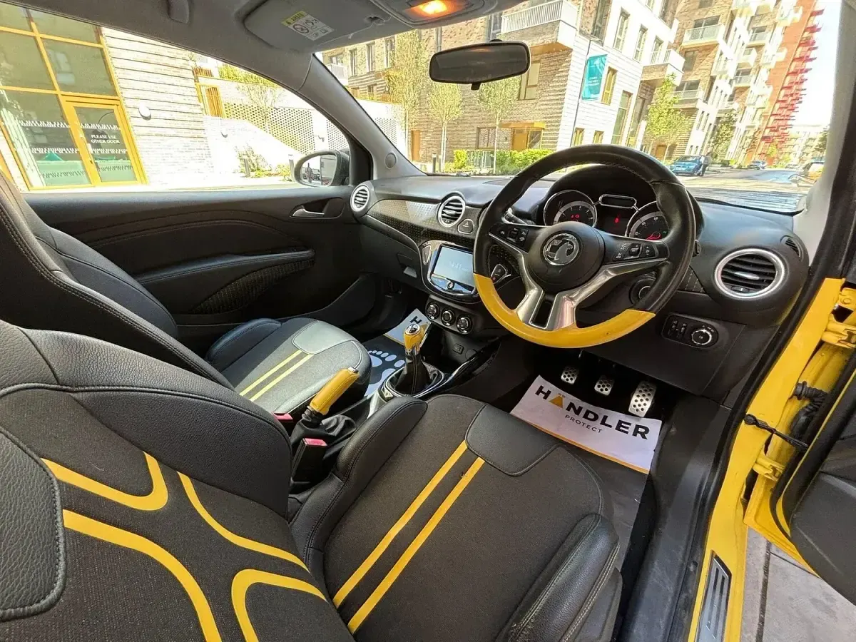 Used Vauxhall Adam Slam 2013 Yellow Hatchback