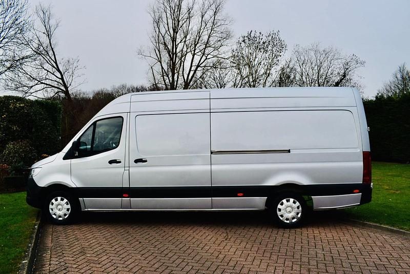 Used Mercedes Sprinter Progressive 148 HP (108 kW) 2021 Silver Van